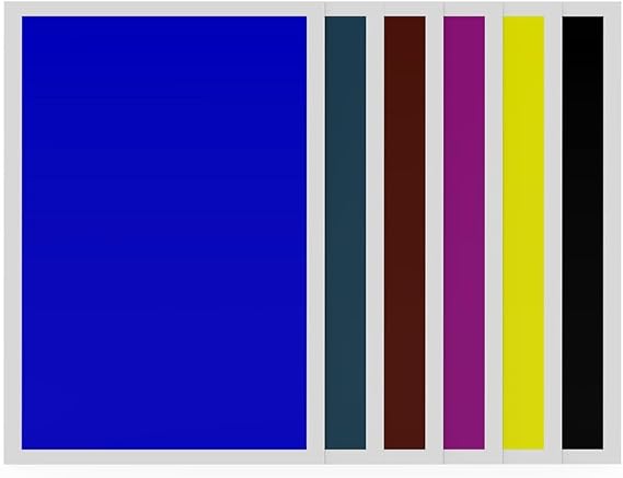 Marking Paper, Engraving Marking Paper for Laser Engraver and Cutting Machine Laser Engraving Tools for Ceramics Glass Ceramic Tiles Metal 1PCS (Color : 1PCS, Size : Blue)