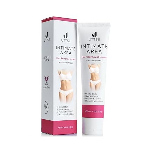 MEOLY Hair Removal Cream for Women: Sensitive Formula for Intimate Area - 4.01oz  120g...
