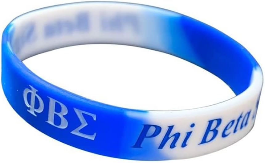 Phi Beta Sigma Silicone Bracelet