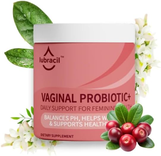 Lubracil Vaginal Probiotic+ for Women - Daily Use Formula - 90 Count-1 Pack