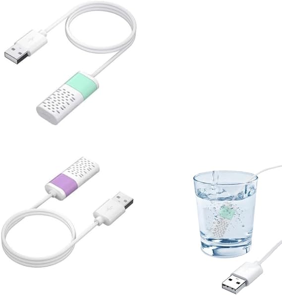jojomis 2Pcs Hypochlorous Water Generator USB Disinfection Detergent Machine
