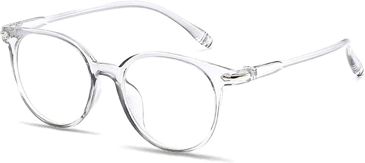 Premium Light Blocking Glasses Clear Lens Anti Blue for reducing Headaches and Improving Sleep, Computer Gaming Retro Vision Anti Glare Glasses,Unisex for Women and Men