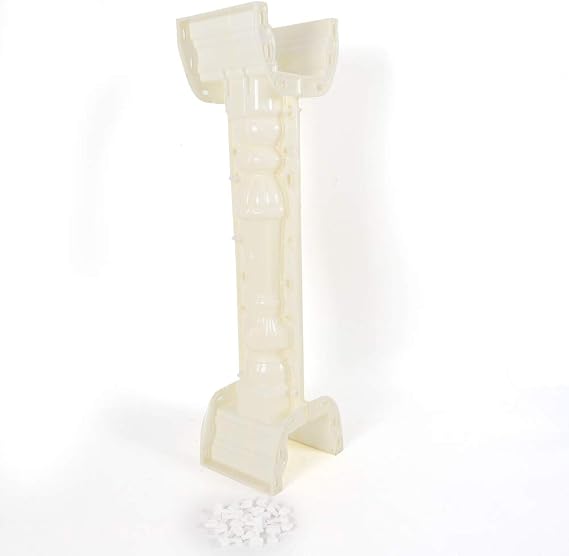Futchoy 35"/89cm Concrete Column Mold Roman Concrete Plaster Cement Casting Moulds for Concrete Plaster Cement Plastic Casting
