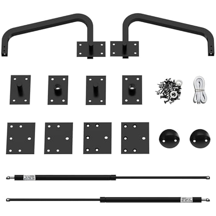 Murphy Bed Queen Size Hardware Kit - Queen Vertical DIY Folding Cabinet Wall Bed for Guestroom Easy to Build Hidden Folding