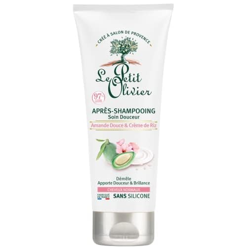 Le Petit Olivier Softening Conditioner - Sweet Almond and Rice for Women - 6.76 Conditioner