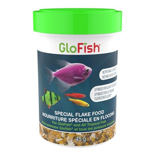 GloFish Special Flake Dry Fish Food for Brightness, 1.59 Oz