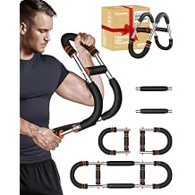 2026 New Saker PowerTwist Arm Trainer, Adjustable Forearm Strengthener, Arm Exercise and Chest Workout Equipment for Home Gym, for Men, Ideas for Fitness Enthusiasts