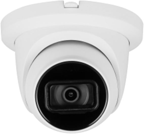 EmpireTech Outdoor 4MP 1/1.8" CMOS Ultra Low Light Starlight+ Samrt IR Turret AI IP POE Camera, Motion Detection,Video MetaData, Built-in Mic, Vehicle and Human,IPC-T54IR-AS-S3 6mm