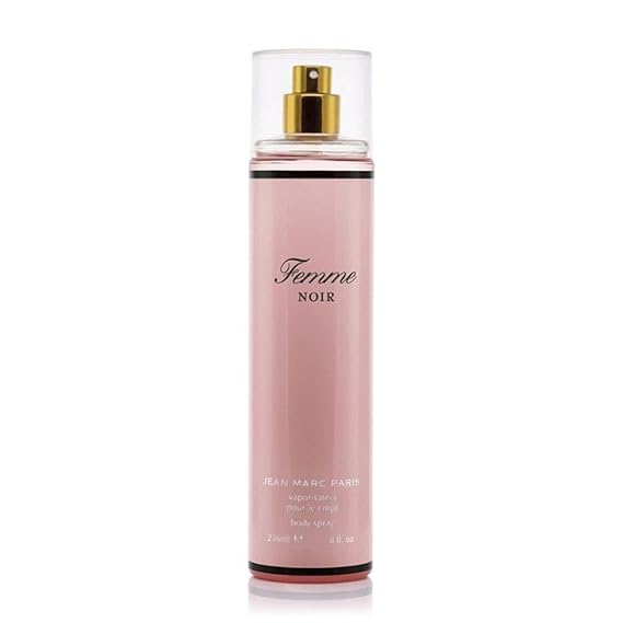 Jean Marc Paris Femme Noir Parfum Body Spray - 8 fl oz / 236 ml