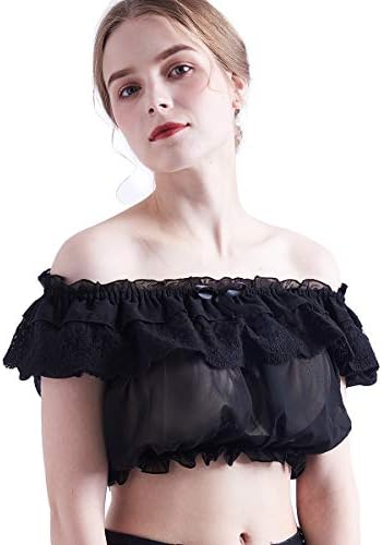 BLESSUME Steampunk Top Lolita Crop Top Blouse