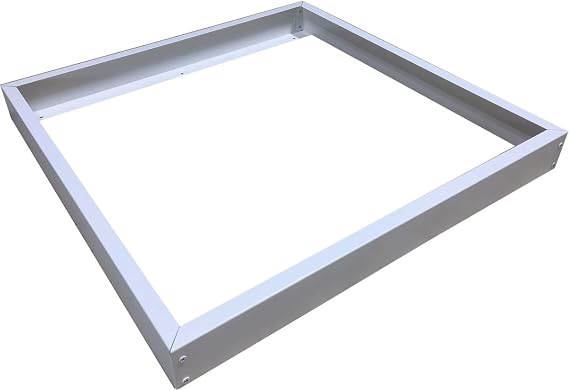 LEDONE 2x2 FT Surface Mount Kit for LED Flat Panel Light, 24x24 inch Ceiling Frame Kit for Panel Light, 1PK