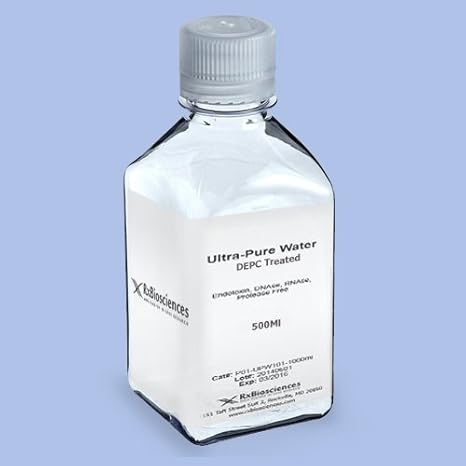 Ultra Pure Water, DEPC Treated, 500ml, DNase, RNase and Protease Free