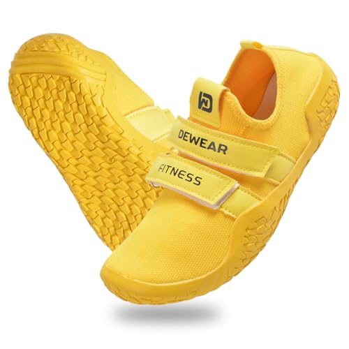 Weight Lifting Shoes -Fitness Shoes Ideal for Powerlifting, Deadlifting, Crossfit & Hard Pulling with Rubber Non-Slip Sole