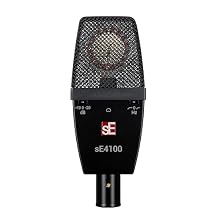 SE ELECTRONICS SE4100 Large Diaphragm Cardioid Vintage Condenser Microphone w/Shockmount