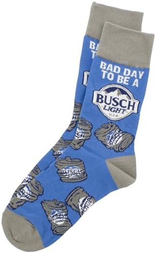 Busch Light Bad Day to be a Can Crew Socks