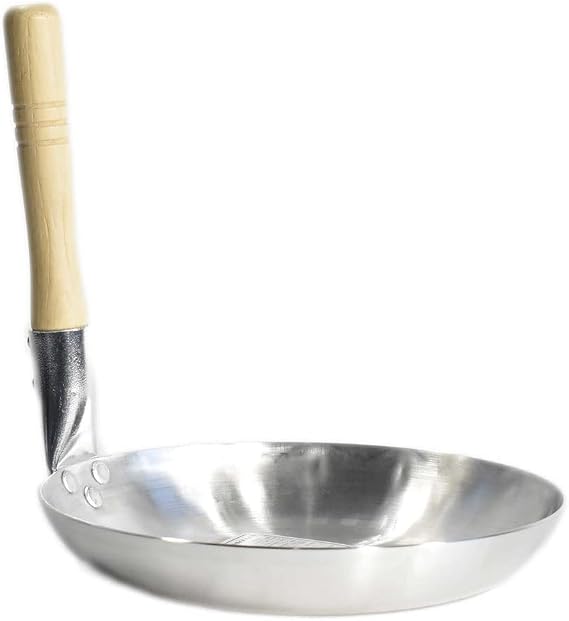 Akao Aluminum AOY271 Don Pot with Deep Stand, 7.1 inches 18 cm, Aluminum, Handle Natural Wood, Japan