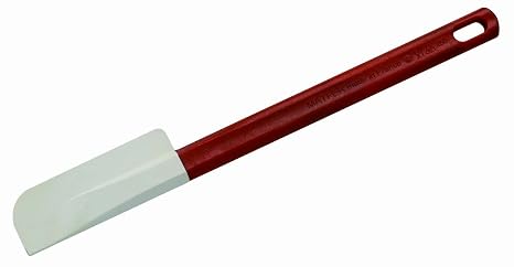 Matfer Bourgeat Elveo High Temperature Narrow Rubber Spatula, 10"