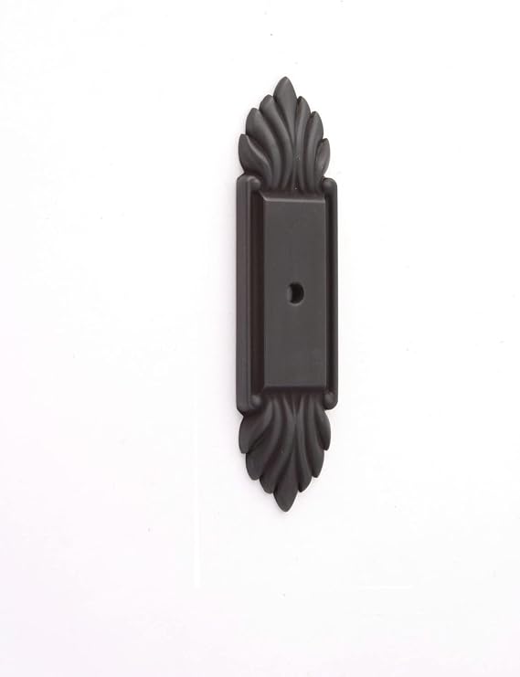 Alno A1475-BRZ Fiore Traditional Backplates, Bronze