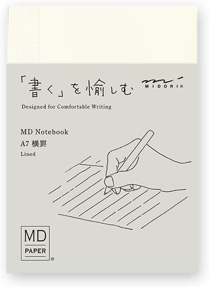 Midori Notebook MD Notebook A7 Horizontal 15345006