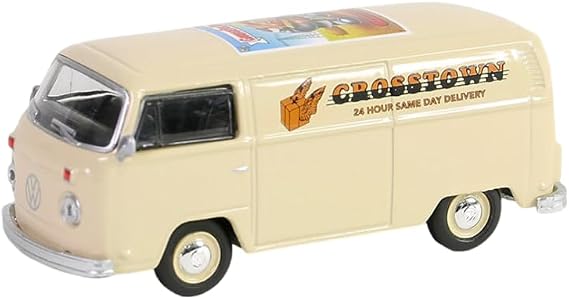 Collectibles Greenlight 54100-E Garbage Pail Kids Series 6 - Boxed Brad - 1979 V-Dub Type 2 Panel Van 1:64 Scale Diecast with Collector Sticker Card