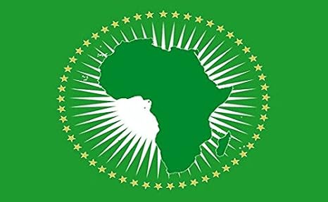 Perfectflags African Union Flag 5ft x 3ft Large - 100% Polyester - Metal Eyelets - Double Stitched
