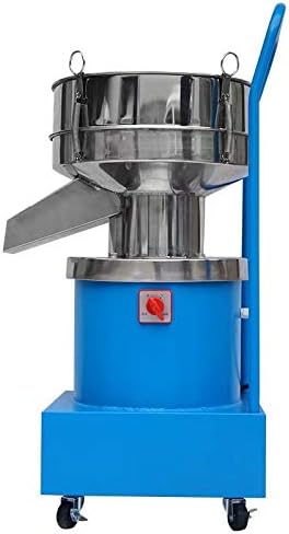 YUCHENGTECH 750W Industrial Vibrating Sieve Machine Automatic Sifter Shaker Machine Sieve Shaker Machine 15.74in with One Sieve (110V)