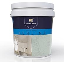 Marmorino Berlina Authentic Venetian Plaster | Smooth Plaster | Made in Italy from Lime & Marbles | Gray Tones (9) | Color: BM1572 Himalayan Trek