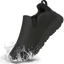 Non Slip Work Shoes for Men WomenWaterproof & Oil Resistant Chef Food Service Shoe Zapatos de Trabajo para