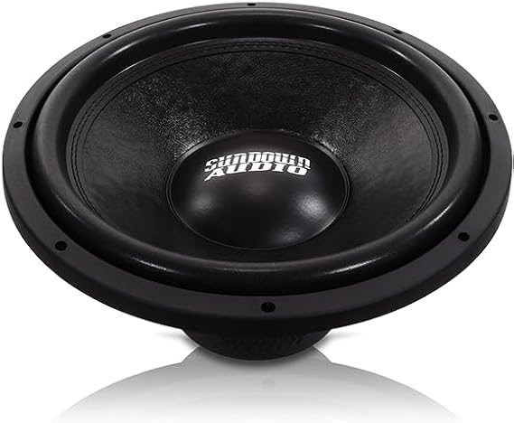 Sundown Audio E Series v.4 15" D4 Car Subwoofer - 750W RMS / 1500W Peak, Dual 4-ohm Voice Coil, Optimized for Ported Enclosures, Deep Bass E15v4D4