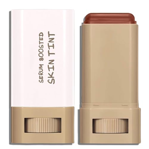 Beauty Balm Serum Boosted Skin Tint, Foundation Stick & Concealer Contour Stick for Women, Tinted Moisturizer, Full Coverage Foundation, Radiant & Dewy Finish for Face Makeup #02