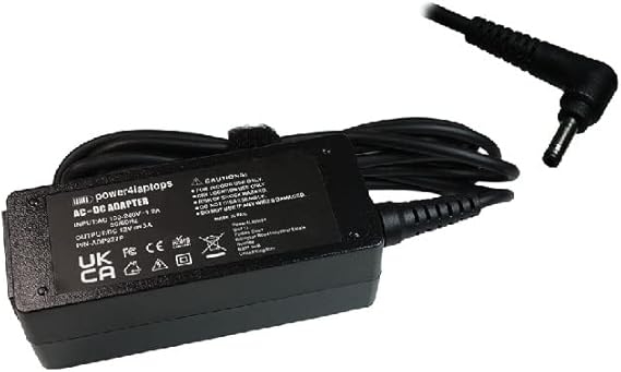Power4Laptops AC Adapter Laptop Charger Power Supply Compatible With Daysky V14 air
