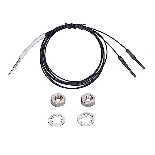 Fiber Optic Sensor 1Meter Digital Probe Cable Optical Sensing Diffuse Reflection for Electronic Component