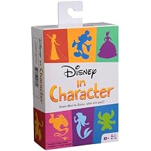 Spin Master Games, Disney in Character Card Game, Interactive Charades, Disney Trivia & More for Hilarious Family Fun, Indoor Activity, 2-4 Players, for Ages 8 & Up