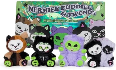 RIPNDIP Freakiee Faces Nermiee Mystery Bags (Assort) Blind Box Assort Plush Keychain