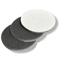 LiME LiNE 6" Hook & Loop Scuffing Discs for Orbital Dual Action Sanders (Grey) (3 Pack)