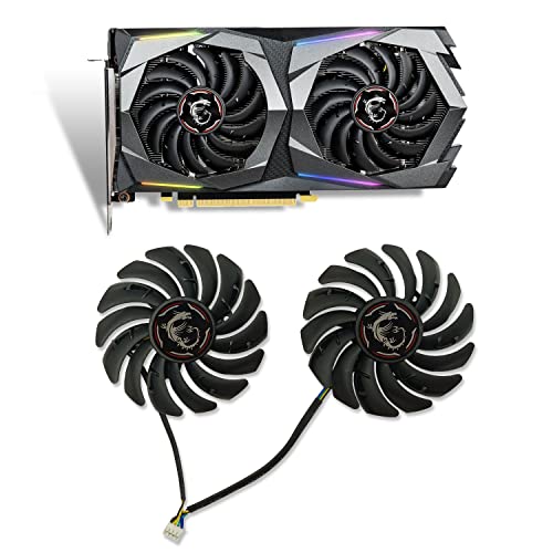 Cavabien 87mm PLD09210S12HH 12V 0.40A 4Pin GPU Graphic Card Cooler Fan for MSI GTX 1650 Super GTX 1660 GTX 1660Ti GTX1650 Super GTX1660 GTX1660Ti Gaming X Graphics Card Cooling Fan