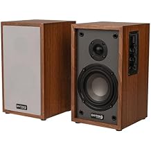 Dayton Audio Classic B40A Powered Bluetooth Bookshelf Speaker Pair (Wood, 4")