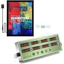 27" x 40" Led Movie Poster Frame and 8 Channel Commercial Kitchen Timer for Restaurant
