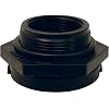 Dixon 63683 2" FNPT Bulk Head Fitting 3 1/4" Hole Size Heavy Duty, 3" ID, Polypropylene