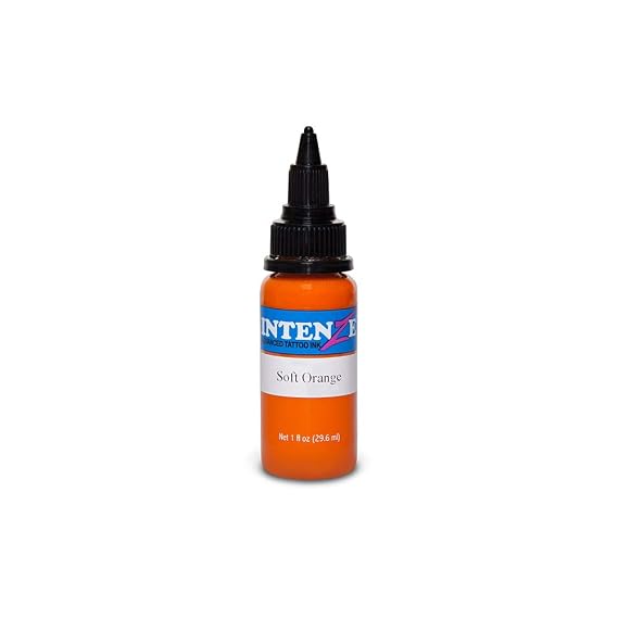 Intenze Tattoo Ink Soft Orange 4 oz