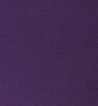 Organic Cotton 10 Ounce Baby Rib Knit Fabric - Amethyst - by The Yard