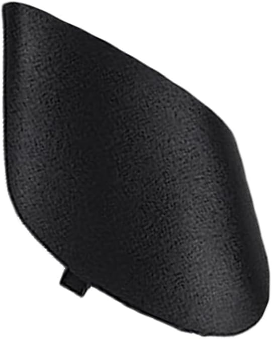 Left Right Side Wing Mirror Cover Lower Panel Trim for Fiat 500 2012-2017 Replace OE 735450654 735450655 0735642839 Plastic Exterior Car Part, Car Accessory(Right)