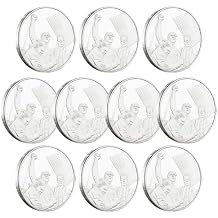 Donald Trump Assassinated Coins Shooting Medal Trump Fighting For America Challenge Coin 2025-2029 (10 Pieces Silver-Silver)