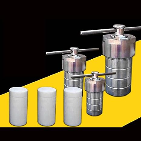 50ml Teflon Lined Hydrothermal Synthesis Autoclave Reactor (Customizable)