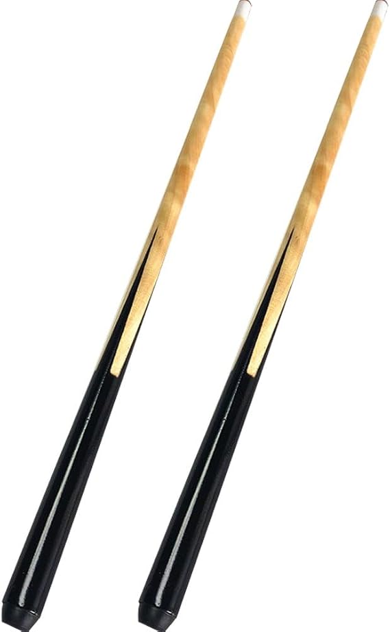 2pcs Pool Cue Children Short Billiard Rod 50cm Wooden Single-Piece Pool Cue Stick Handmade Snooker Table Cue Billiard Accessories