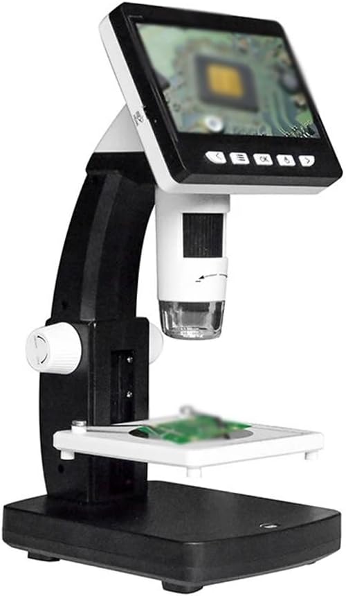 LCD Digital Microscope Microscopio LED Lights Magnifier Soldering Repair Microscope