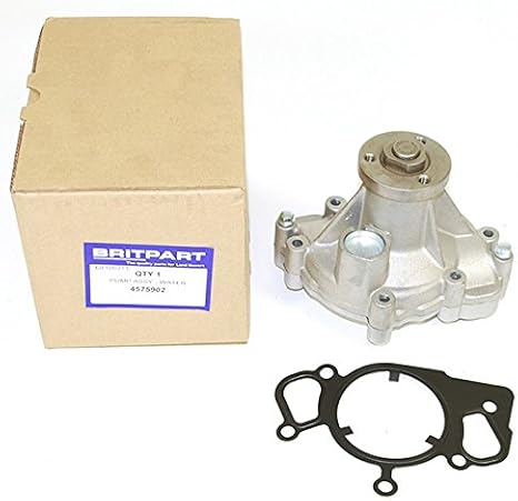 Britpart Replacement For Water Pump Compatible With Land Rover Range Rover L322 2006-2009 4.2 Sc / 4.4 Aj V8, Part # 4575902