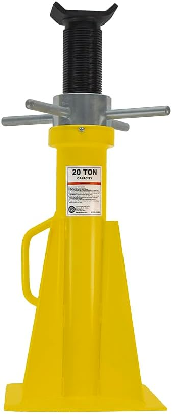 Heavy Duty 20 Ton Screw Style Jack Stand, Sold Individually