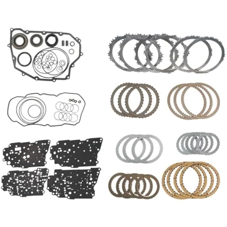 1Set Car Transmission Master Rebuild Kit Seals 6F35 Compatible with Escape Fusion MKC Edge Tribute Mariner Auto Part