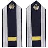 Pair of USAF Mess Dress Hard Shoulder Boards, Second Lieutenant